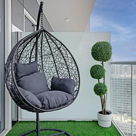 Апартаменты Brand New 1Br- Business Bay - Burj Khalifa View Дубай Экстерьер фото