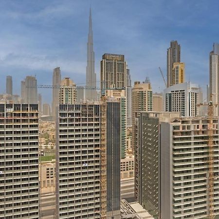 Апартаменты Brand New 1Br- Business Bay - Burj Khalifa View Дубай Экстерьер фото